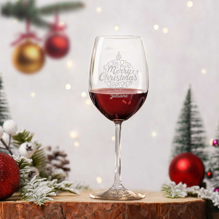 SEO. Leonardo Weinglas mit Gravur "Merry Christmas Ball" - Daily Linkreich