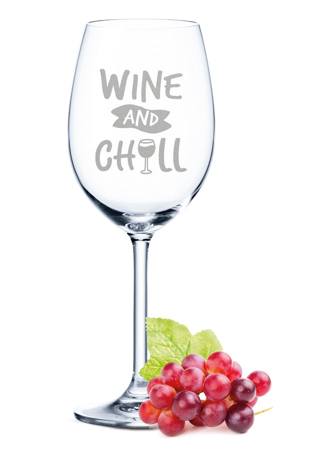 SEO. Leonardo Weinglas mit Gravur "Wine and chill" - Daily Linkreich