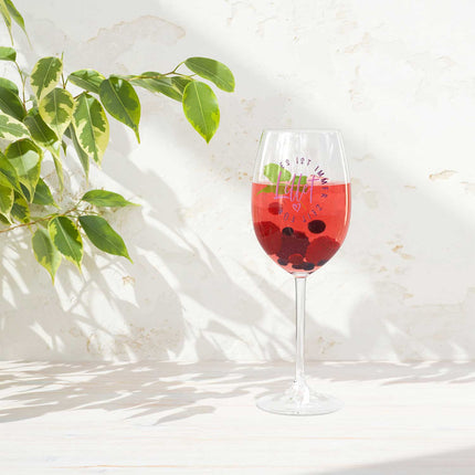 SEO. Leonardo Weinglas mit Gravur - "Zeit für Lillet" - Daily Linkreich