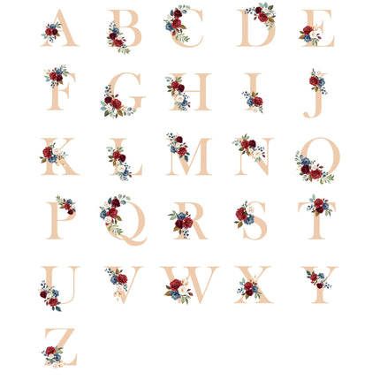 SEO. Leonardo Weinglas mit UV - Druck - Initial Flower - Daily Rosa Linkreich