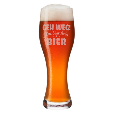 SEO. Leonardo Weizenglas "Geh weg du bist kein Bier" - Linkreich