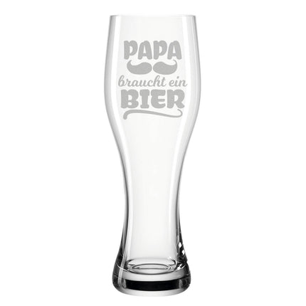 SEO. Leonardo Weizenglas "Papa braucht ein Bier" - Linkreich