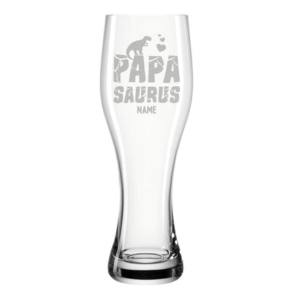 SEO. Leonardo Weizenglas "Papa Saurus" mit Namen - Linkreich