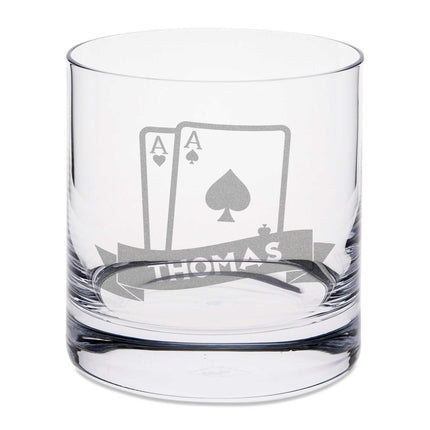 SEO. Leonardo Whiskyglas mit Gravur "Asse" - Linkreich