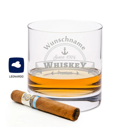 SEO. Leonardo Whiskyglas mit Gravur "Heimathafen" - Linkreich