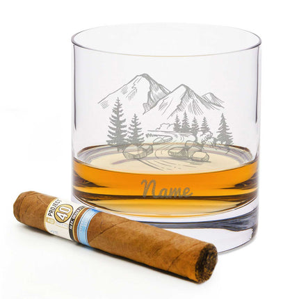 SEO. Leonardo Whiskyglas mit Gravur "Mountain" - Linkreich