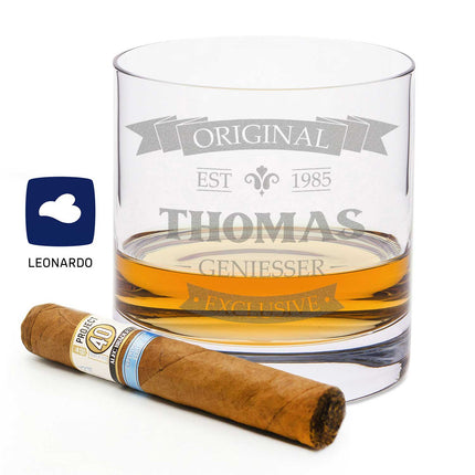 SEO. Leonardo Whiskyglas mit Gravur "Original V2" - Linkreich