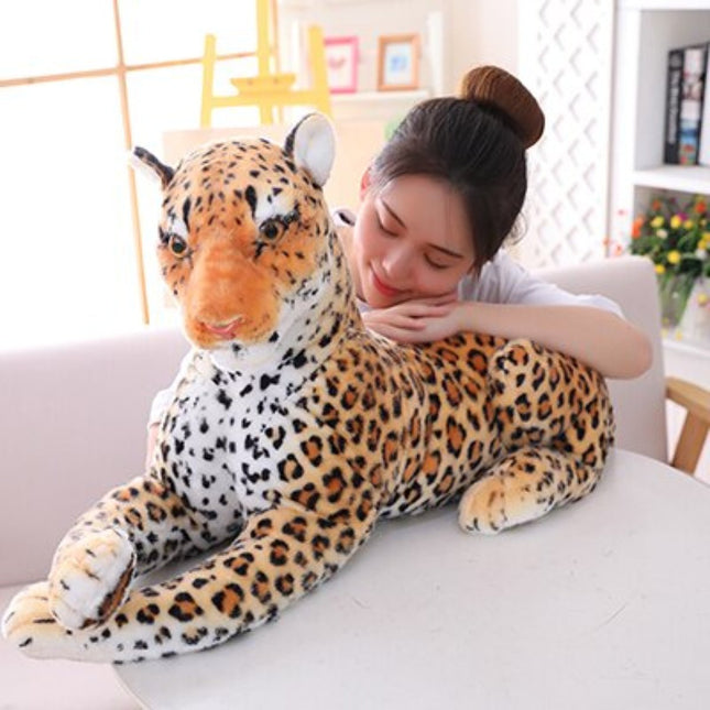 SEO. Leopard Kuscheltier - 26 cm Plüschtier Jaguar Stofftier - Linkreich