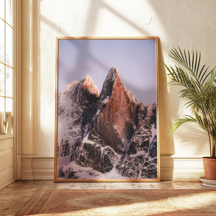 Les Drus & Aiguille du Midi Set of 3 – Mountain Wall Art Prints
