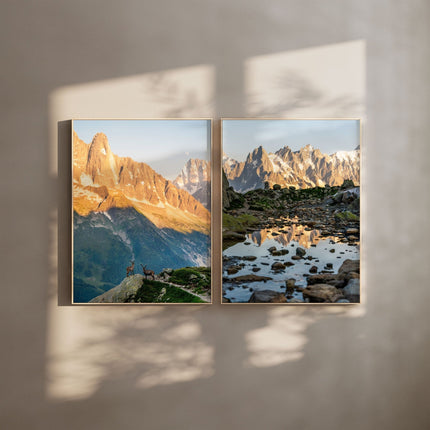 Les Drus & Aiguilles de Chamonix Wall Art - Mountain Landscape Photography Prints