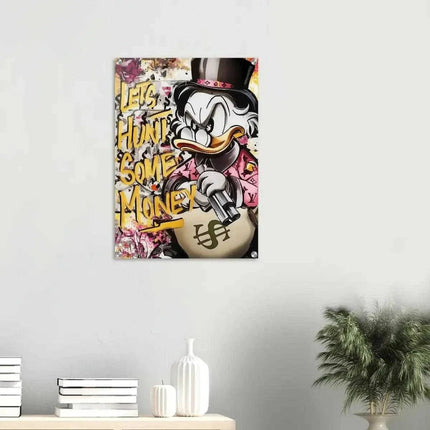 Let's Hunt Some Money - Leinwandbild Pop Art (Canvas) kaufen bei Linkreich – Jetzt entdecken!