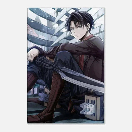 Levi chills - Attack on Titan - Anime Leinwandbild (Canvas) kaufen bei Linkreich – Jetzt entdecken!
