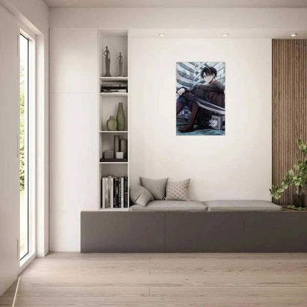 Levi chills - Attack on Titan - Anime Leinwandbild (Canvas) kaufen bei Linkreich – Jetzt entdecken!
