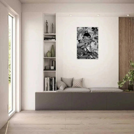 Levi Manga Style - Attack on Titan - Anime Leinwandbild (Canvas) kaufen bei Linkreich – Jetzt entdecken!
