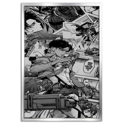 Levi Manga Style - Attack on Titan - Anime Leinwandbild (Canvas) kaufen bei Linkreich – Jetzt entdecken!