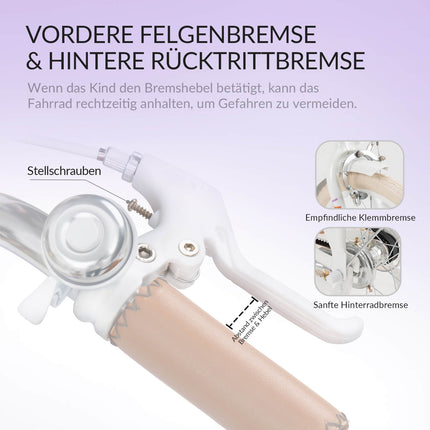 LEVO - 16'' Kinderfahrrad mit Stützrädern (Fahrräder) kaufen bei Linkreich – Jetzt entdecken!