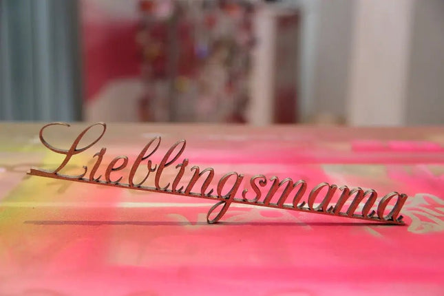 SEO. Lieblingsmama Deko Schriftzug aus Holz - Linkreich