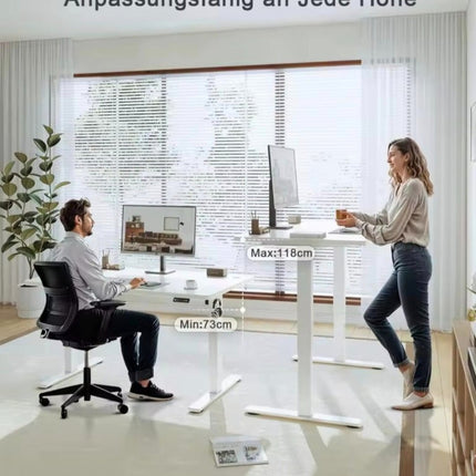 SEO. LiftDesk - Elektrischer Höhenverstellbarer Schreibtisch - 120x60cm Linkreich