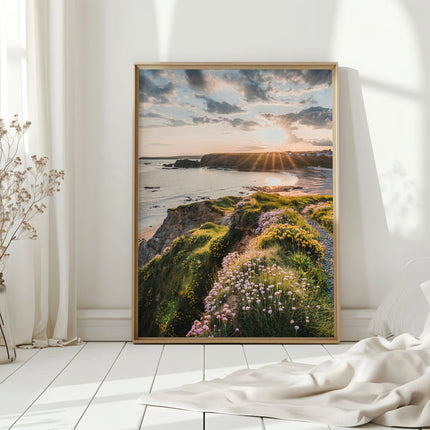 Annestown Beach at Sunrise – Ireland Coastal Wall Art Print