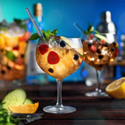 Lila Glasstrohhalme 6x 20cm Gerade - NEON (Glastrinkhalme) kaufen bei Linkreich – Jetzt entdecken!