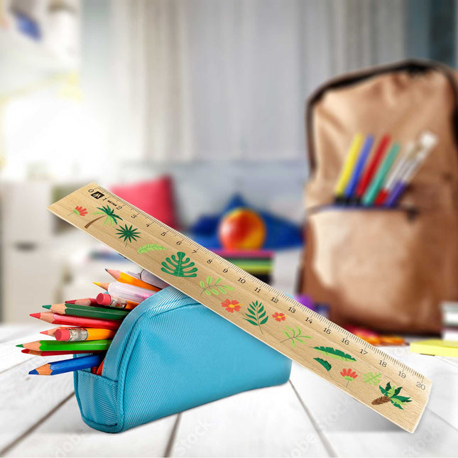 SEO. Lineal zur Einschulung im Jungle Design für Kinder aus Holz - Linkreich
