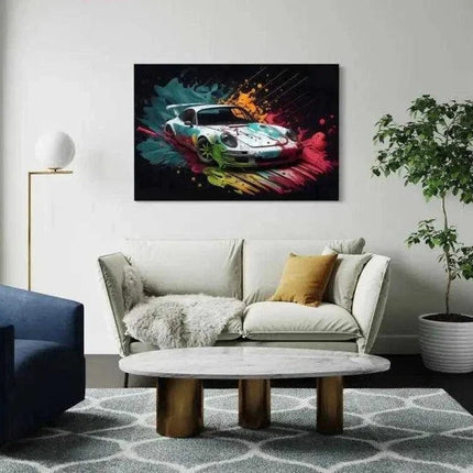 Liquid Porsche - Auto Leinwandbild (Canvas) kaufen bei Linkreich – Jetzt entdecken!