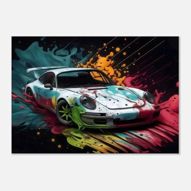 Liquid Porsche - Auto Leinwandbild (Canvas) kaufen bei Linkreich – Jetzt entdecken!