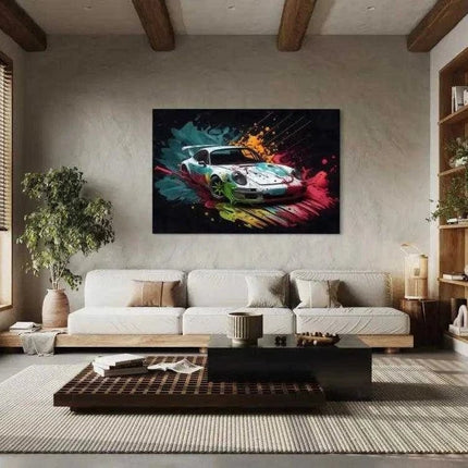 Liquid Porsche - Auto Leinwandbild (Canvas) kaufen bei Linkreich – Jetzt entdecken!