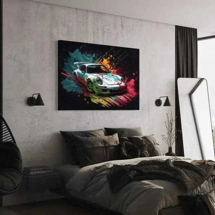 Liquid Porsche - Auto Leinwandbild (Canvas) kaufen bei Linkreich – Jetzt entdecken!
