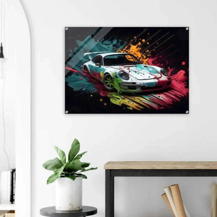 Liquid Porsche - Auto Leinwandbild (Canvas) kaufen bei Linkreich – Jetzt entdecken!