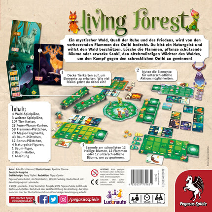SEO. Living Forest - Kennerspiel des Jahres 2022 Pegasus - Linkreich