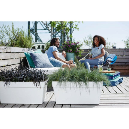 Elho - Loft Urban - Blumenkasten auf Rädern - ca. 70 x 32cm - Anthrazit