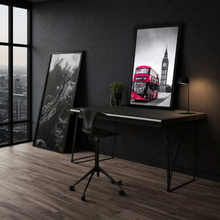 London Bus - Leinwandbild Stadt (Canvas) kaufen bei Linkreich – Jetzt entdecken!