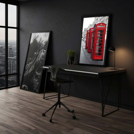 London Telephone Box - Leinwandbild Stadt (Canvas) kaufen bei Linkreich – Jetzt entdecken!