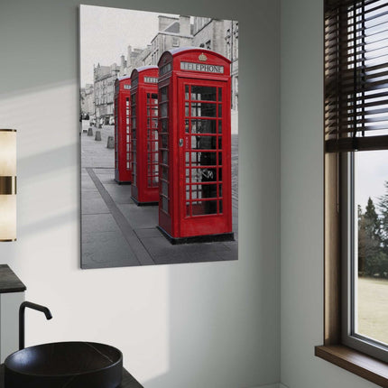 London Telephone Box - Leinwandbild Stadt (Canvas) kaufen bei Linkreich – Jetzt entdecken!