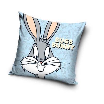 SEO. Looney Tunes Kissenbezug: Bugs Bunny Kinder Kissen - 40cm x 40cm - Linkreich