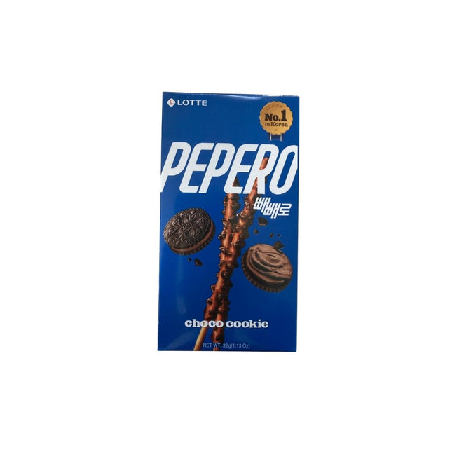 SEO. Lotte Pepero Crunchy Dunkle Schoko Cookie Sticks 32g - Linkreich