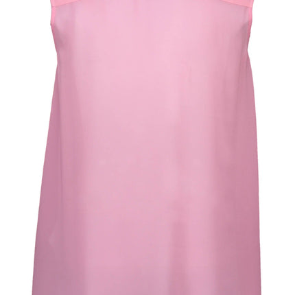 LOVE MOSCHINO Ärmelloses Shirt Damen Rosa – Italienischer Kragen | soulluna.de