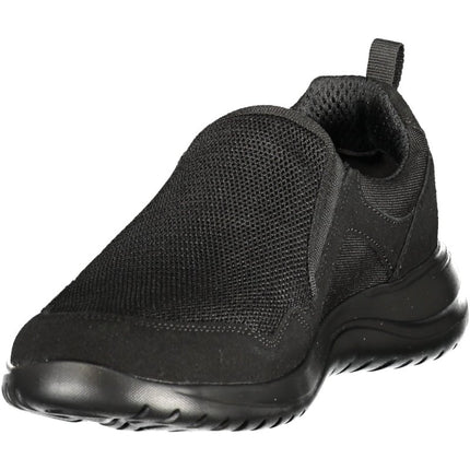 SEO. LUMBERJACK Herren Sneaker – Sportschuh mit Gummizug - Schwarz Linkreich