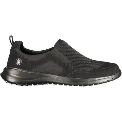 SEO. LUMBERJACK Herren Sneaker – Sportschuh mit Gummizug - Schwarz Linkreich