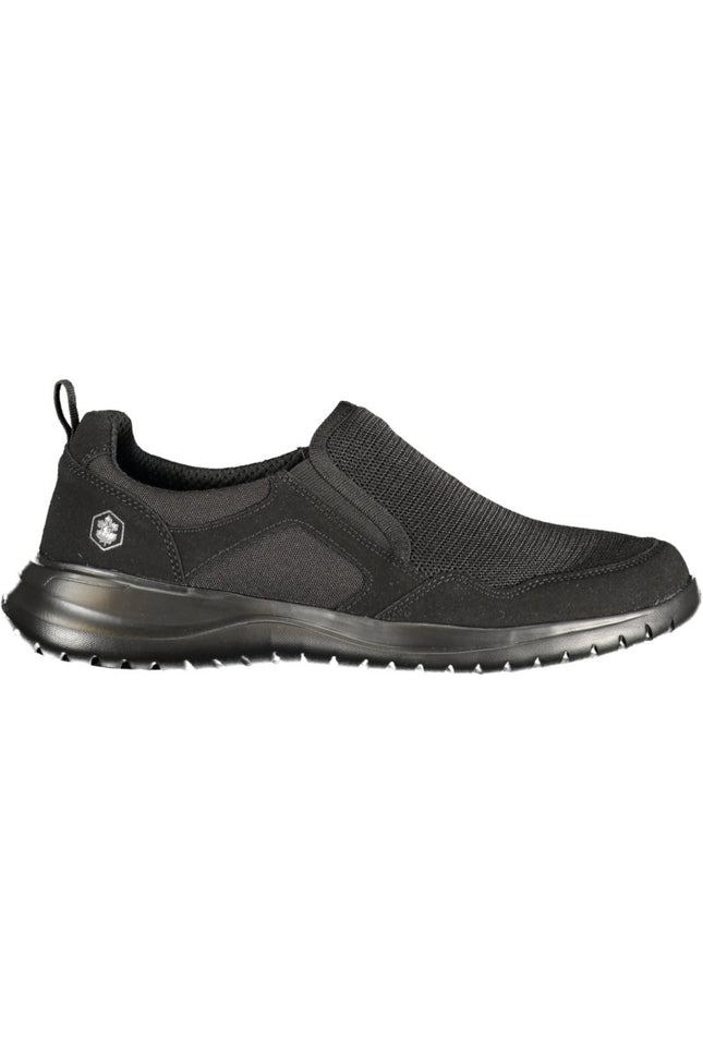 SEO. LUMBERJACK Herren Sneaker – Sportschuh mit Gummizug - Schwarz Linkreich