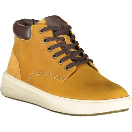 SEO. LUMBERJACK Herren Sportschuhe Gelb – Sneaker mit herausnehmbarem Fußbett für Herbst/Winter - Gelb Linkreich