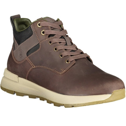 SEO. LUMBERJACK Herrenstiefel Braun – Stiefeletten für Herbst/Winter mit Schnürsenkeln - Braun Linkreich