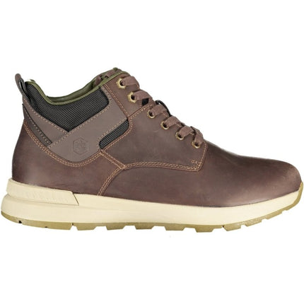 SEO. LUMBERJACK Herrenstiefel Braun – Stiefeletten für Herbst/Winter mit Schnürsenkeln - Braun Linkreich