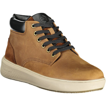 LUMBERJACK Herrenstiefel Braun – Stiefeletten für Herbst/Winter mit Schnürsenkeln