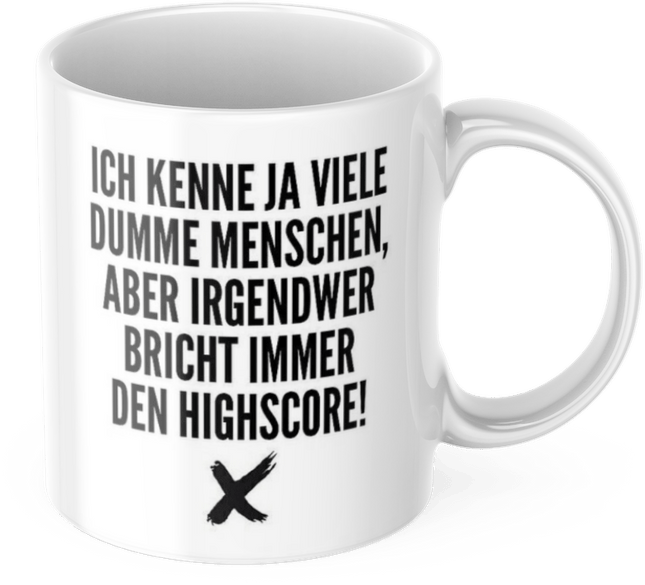 Lustige Kaffeetasse "Ich kenne ja viele dumme Menschen..." Frühstück Morgen Arbeit Tasse Büro Geschenk (Kaffeetassen & - becher) kaufen bei Linkreich – Jetzt entdecken!