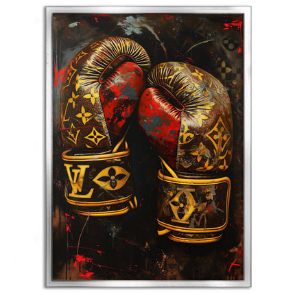 Luxury Boxing Gloves - Leinwandbild Pop Art / Luxuriös (Canvas) kaufen bei Linkreich – Jetzt entdecken!