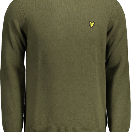 LYLE & SCOTT Grüner Pullover Herren – Woll-Mix für Herbst/Winter | soulluna.de