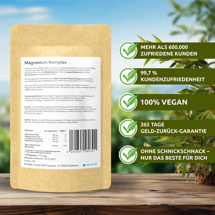 SEO. Magnesium Komplex Kapseln - Einzeln Linkreich