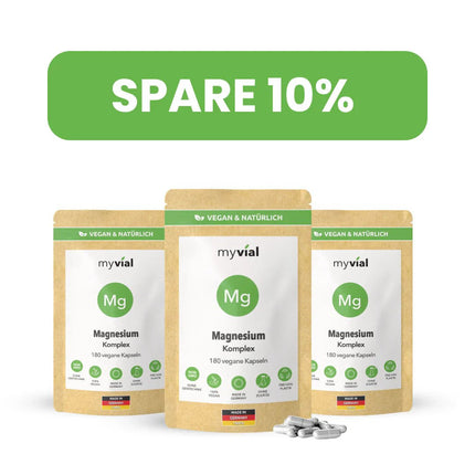 SEO. Magnesium Komplex Kapseln - 3er Pack - 10% Rabatt Linkreich